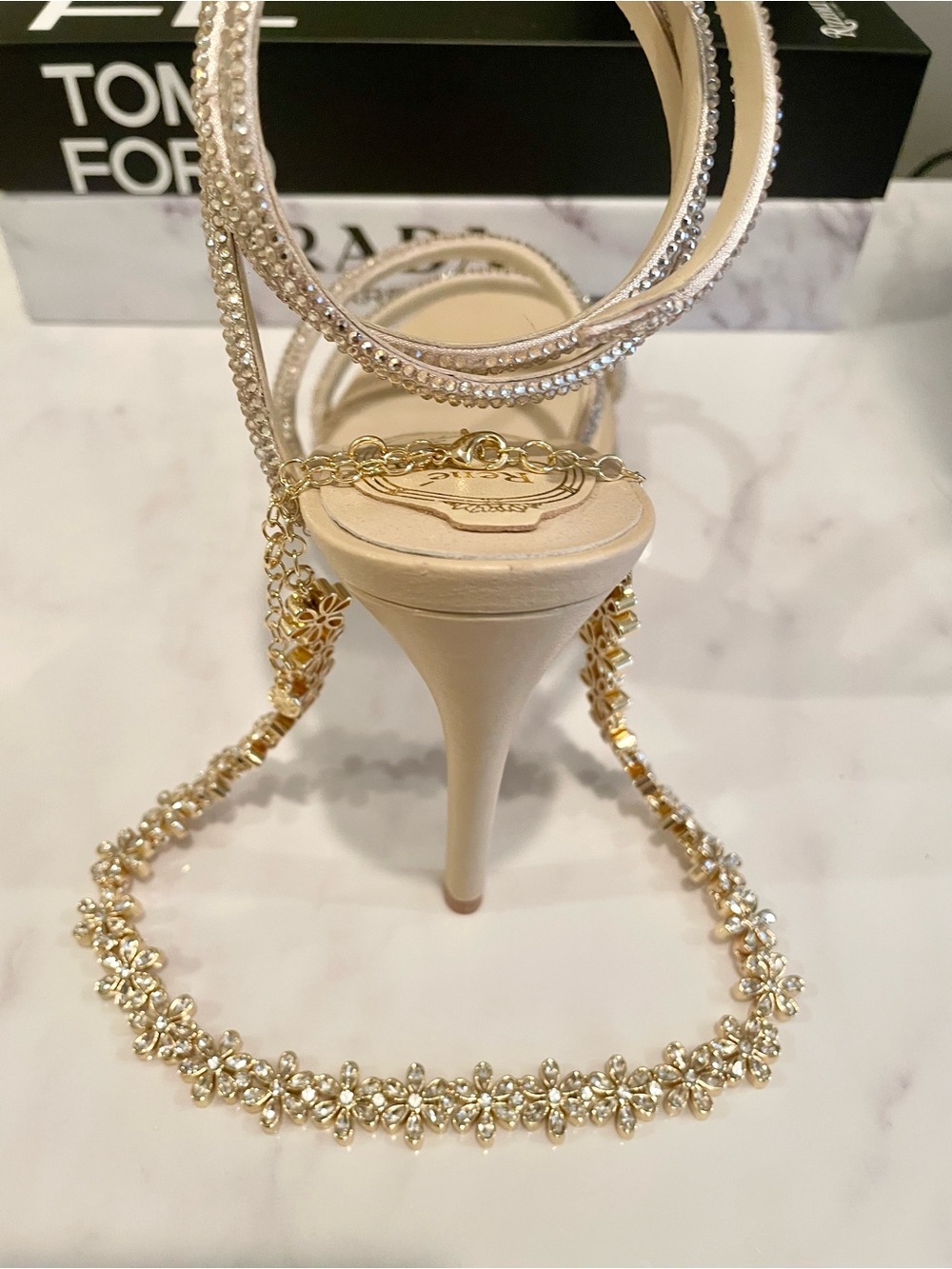 New Bauble Bar Floral Necklace With Adjustable Settings